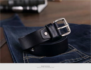 teemzone廷尊新款首发 真皮针扣男士皮带 时尚商务休闲纯牛皮男士腰带p2231