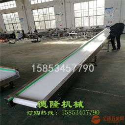 食品级皮带爬坡输送机自动化上料机运输提升机工厂直销