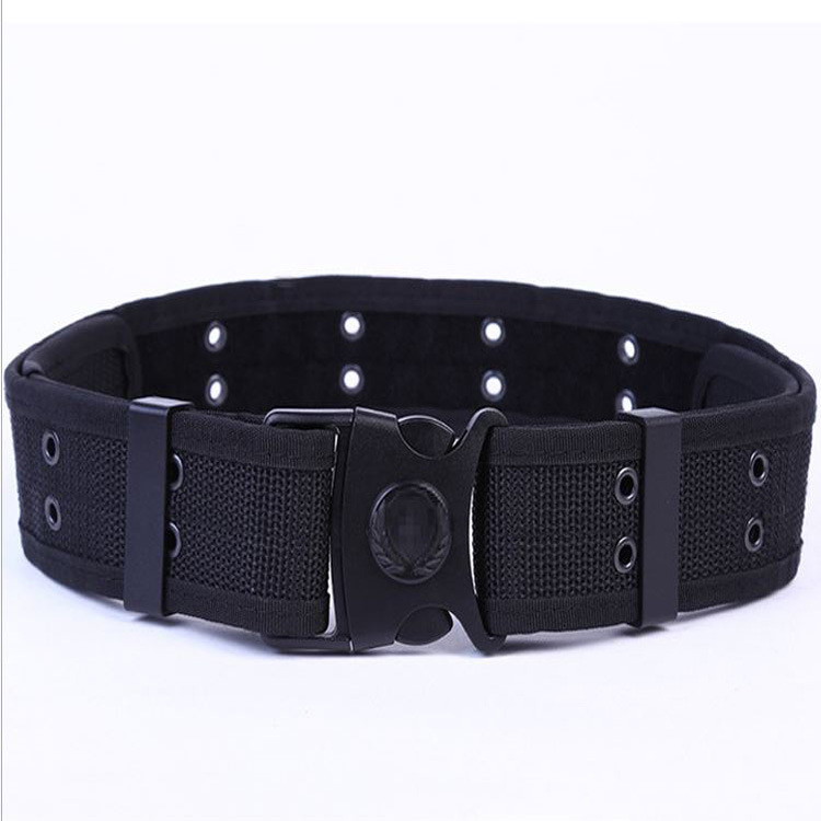 环保材质户外战术腰带织布编织腰带,保安特勤腰带厂家直销